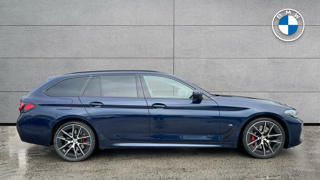 BMW 5 Series 2.0 520D Mht M Sport Steptronic Xdrive Euro 6 Ss Blue #3