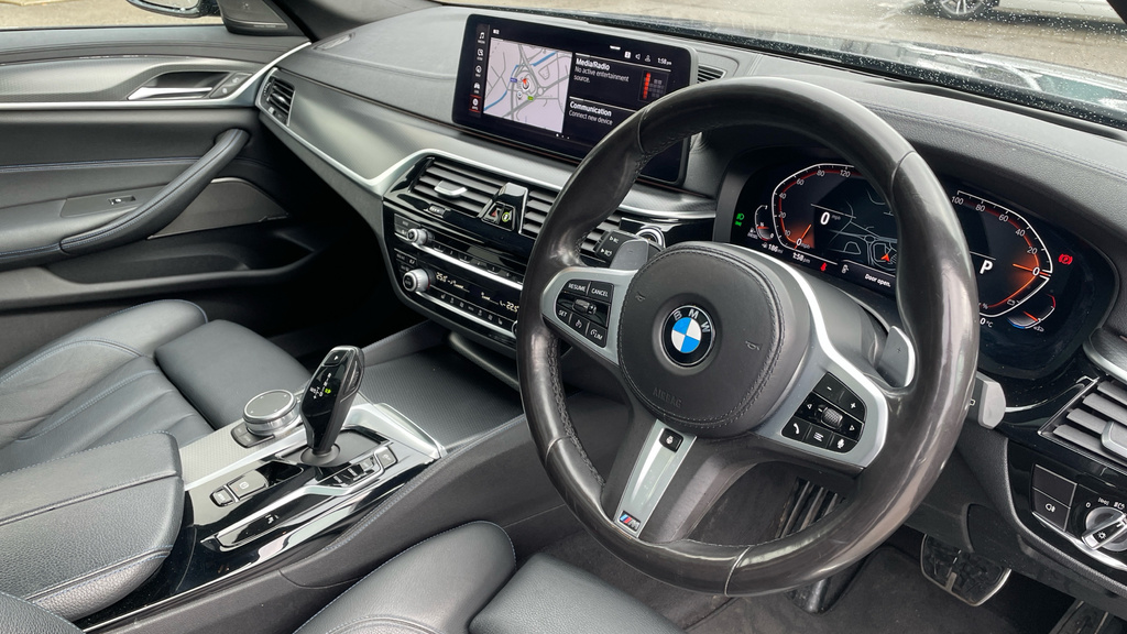 BMW 5 Series 2.0 520D Mht M Sport Steptronic Xdrive Euro 6 Ss Blue #6