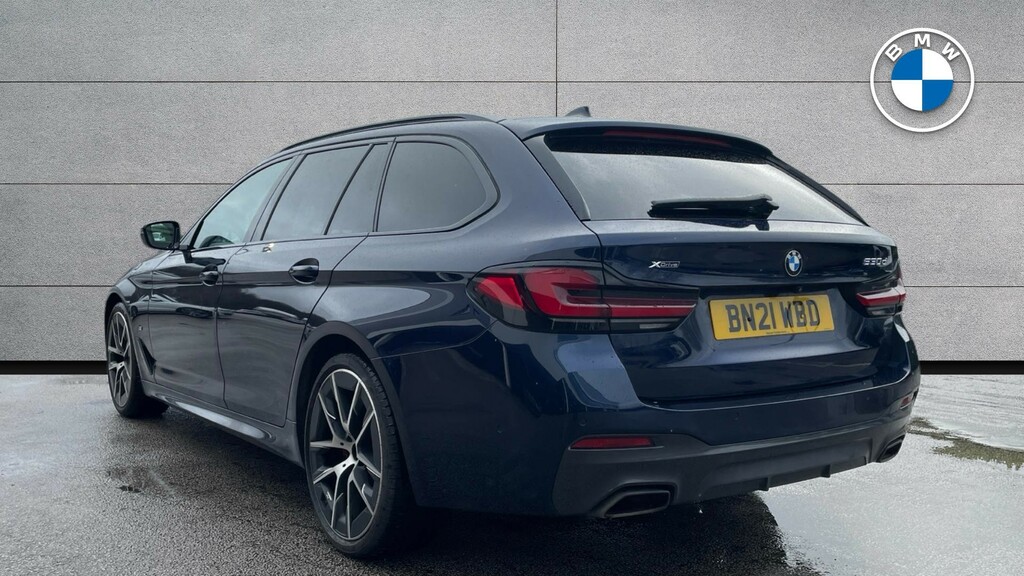 BMW 5 Series 2.0 520D Mht M Sport Steptronic Xdrive Euro 6 Ss Blue #2