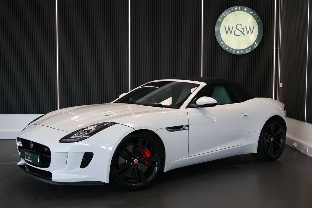 Jaguar F-Type Convertible 3.0 V6 S 201515 White