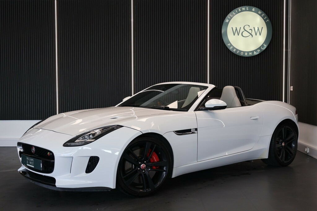 Jaguar F-Type Convertible 3.0 V6 S 201515 OE15YFB White #4