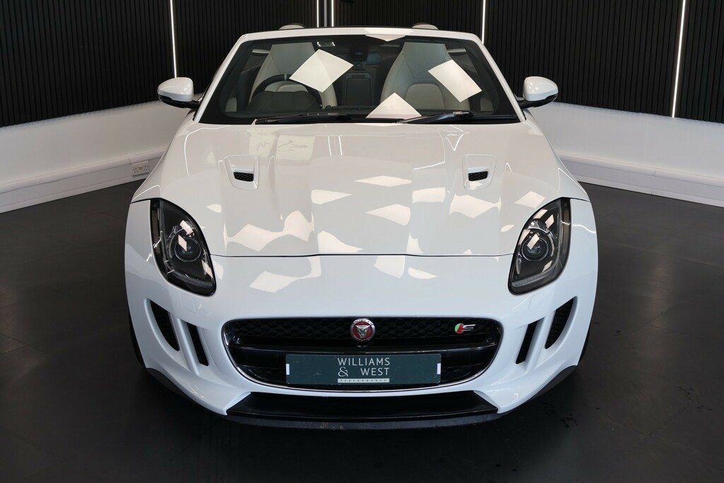 Jaguar F-Type Convertible 3.0 V6 S 201515 OE15YFB White #6