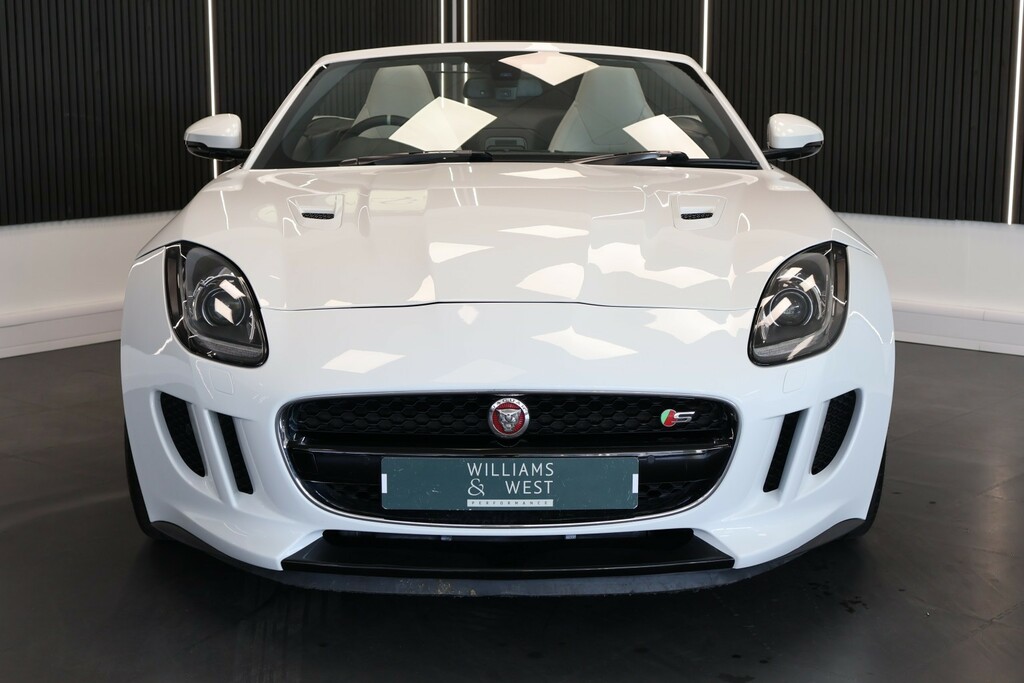 Jaguar F-Type Convertible 3.0 V6 S 201515 OE15YFB White #5