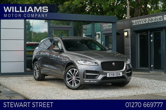 Jaguar F-Pace 2018 2.0 D180 R-sport Suv Awd Eu Grey