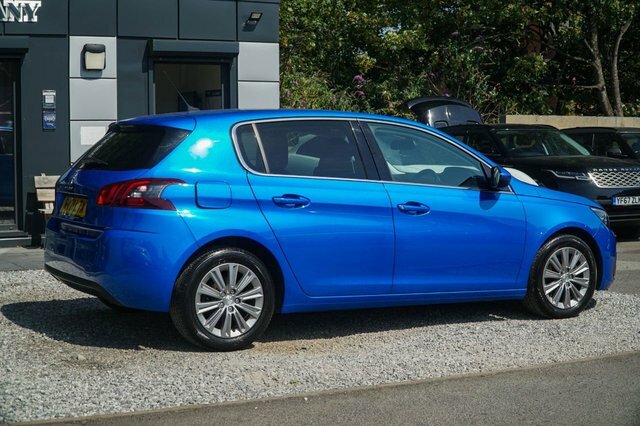 Peugeot 308 2021 1.2 Puretech Gpf Allure Hatchback Blue #6