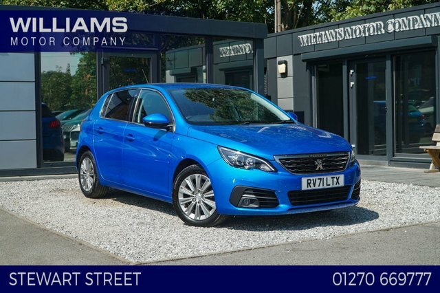 Peugeot 308 2021 1.2 Puretech Gpf Allure Hatchback Blue