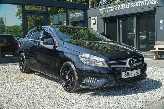 Mercedes-Benz A Class 2015 1.5 A180 Cdi Sport Edition Hatchback Dies Black #2