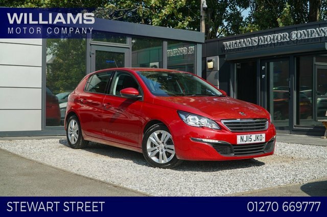 Peugeot 308 2015 1.6 Hdi Active Hatchback Eu Red