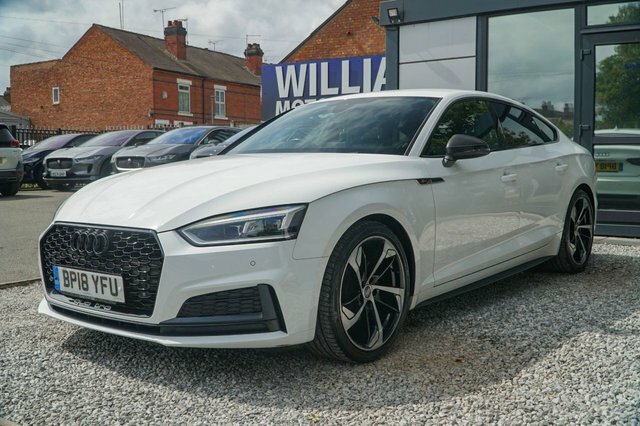 Audi A5 2018 2.0 Tfsi S Line Sportback S Tronic BP18YFU White #3