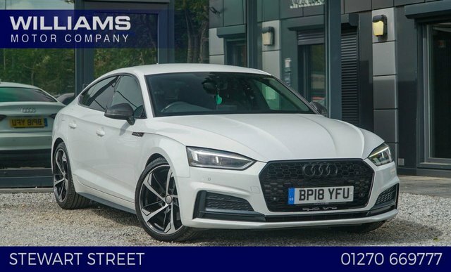 Audi A5 2018 2.0 Tfsi S Line Sportback S Tronic White