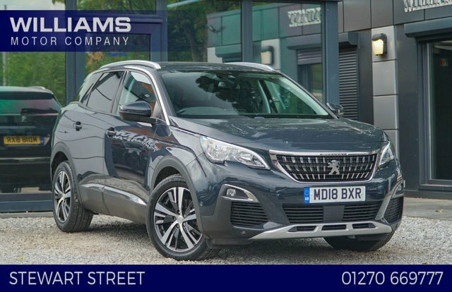 Peugeot 3008 2018 1.5 Bluehdi Allure Suv Euro Grey