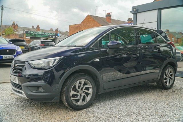 Vauxhall Crossland X 2018 1.6 Turbo D Ecotec Tech Line Nav Suv Dies Blue #3