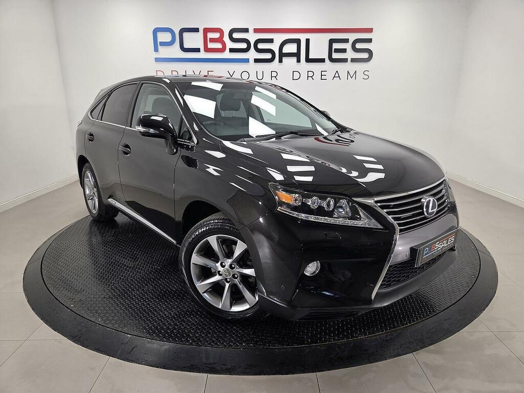 Lexus RX 3.5 450H V6 Advance Suv Hybrid Cvt 4Wd Black