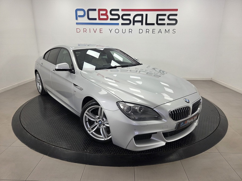BMW 6 Series Gran Coupe 3.0 640D M Sport Saloon Euro 5 S Silver