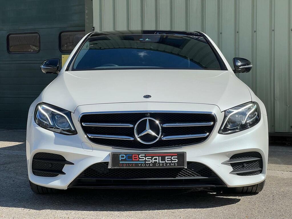 Mercedes-Benz E Class 2.0 E300d Amg Line Night Edition Premium Plus Sa White #2