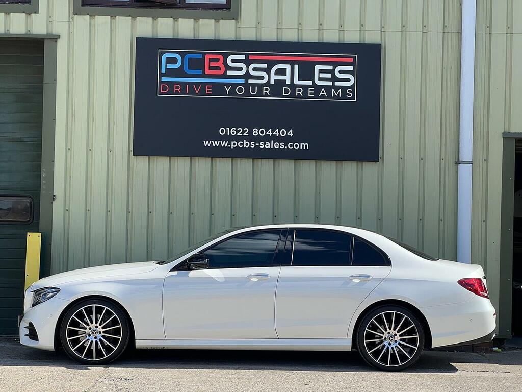 Mercedes-Benz E Class 2.0 E300d Amg Line Night Edition Premium Plus Sa White #5
