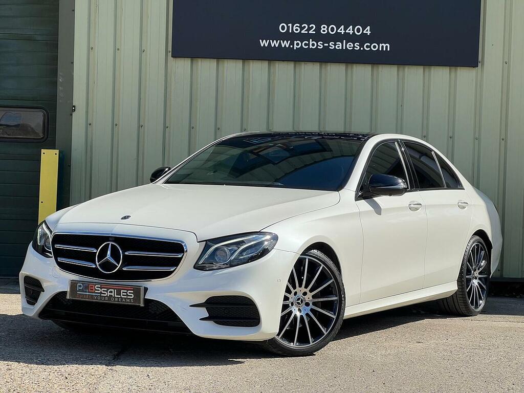 Mercedes-Benz E Class 2.0 E300d Amg Line Night Edition Premium Plus Sa White #3