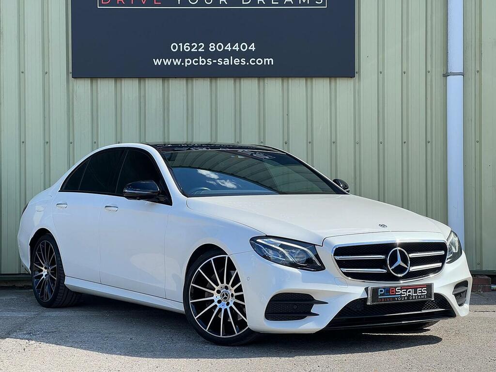 Mercedes-Benz E Class 2.0 E300d Amg Line Night Edition Premium Plus Sa White