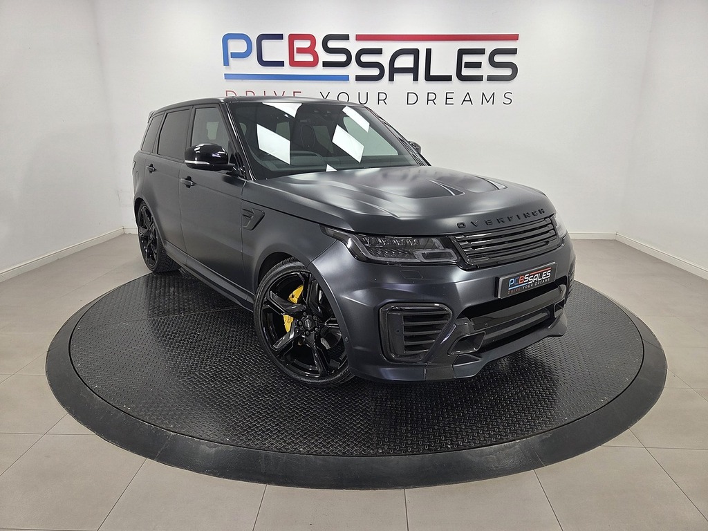 Land Rover Range Rover Sport 5.0 P575 V8 Gpf Svr Suv 4Wd Euro 6 Black