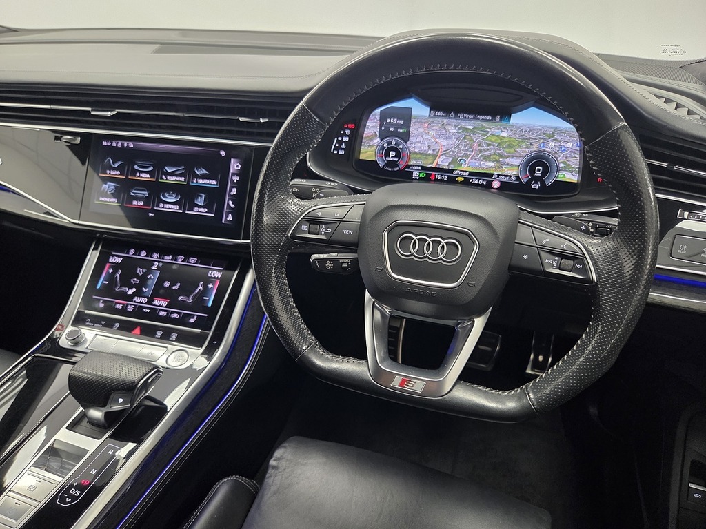 Audi Q8 3.0L Tdi Quattro S Line Pan Roof 23 Alloys Blue #36