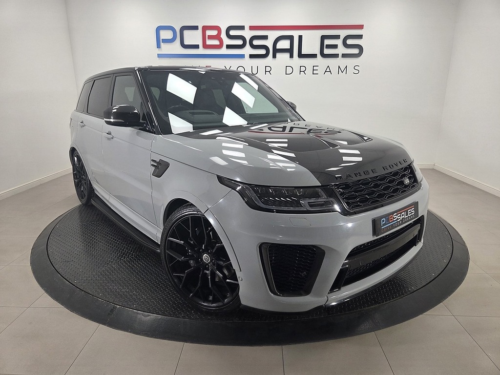 Land Rover Range Rover Sport 5.0 P575 V8 Svr Carbon Edition Suv White