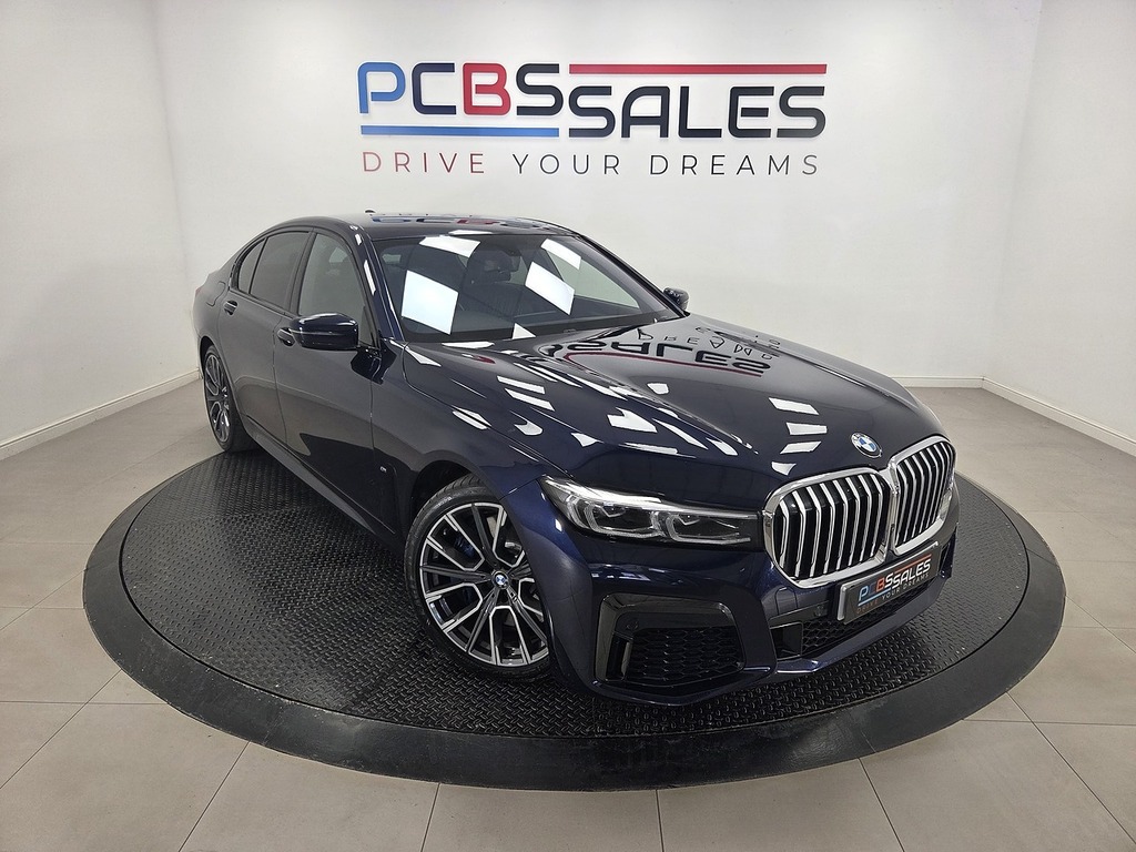 BMW 7 Series 3.0 730D Mht M Sport Saloon Hybrid Blue