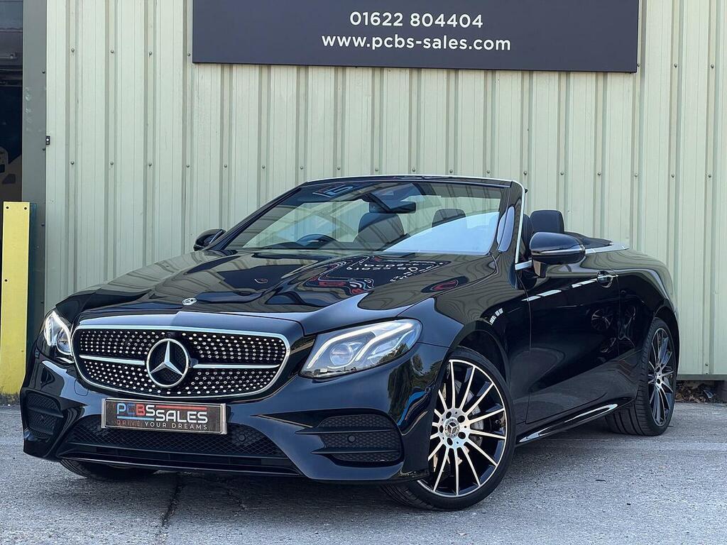 Mercedes-Benz E Class 2.9 E400d Amg Line Premium Plus Cabriolet Di KS20ZWH Black #6