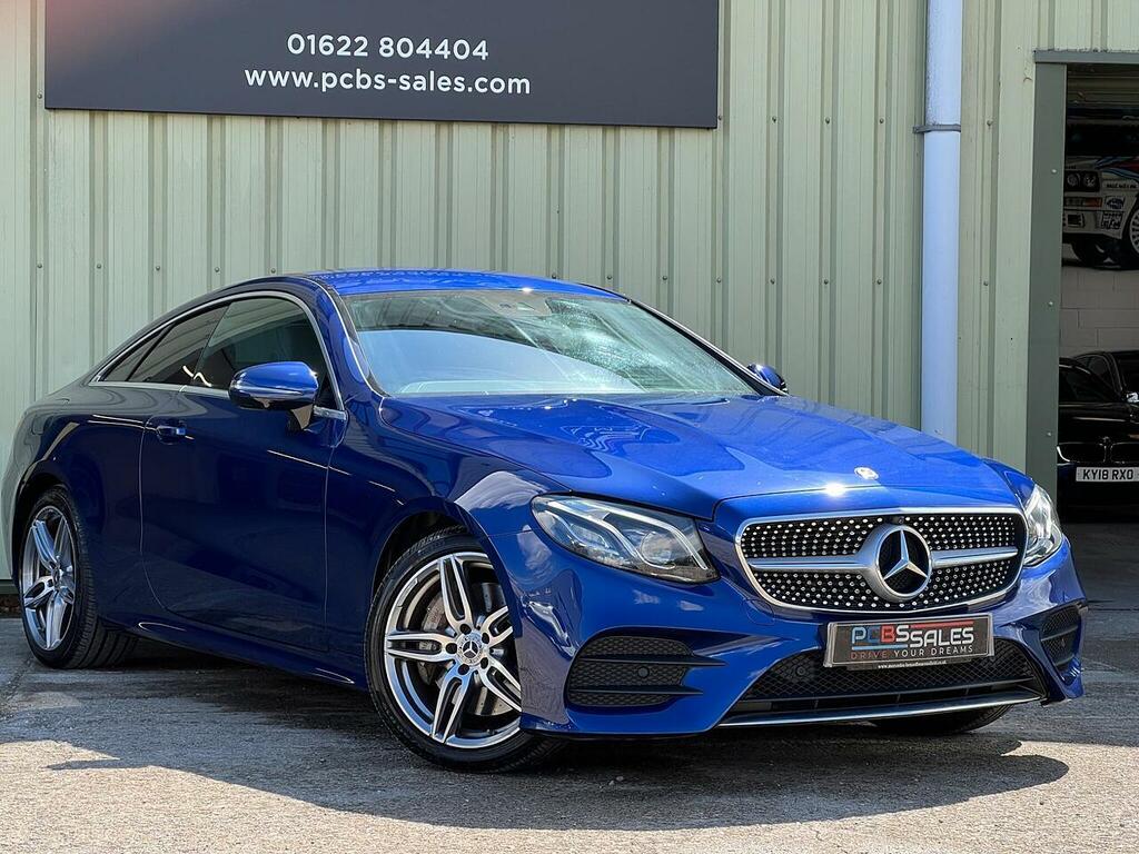 Mercedes-Benz E Class 2.0 E350 Amg Line Coupe G-tronic Euro Blue