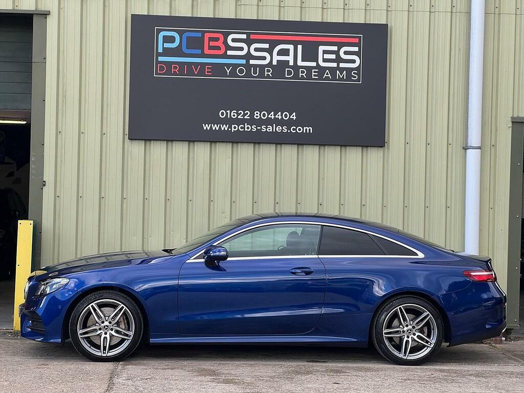 Mercedes-Benz E Class 2.0 E350 Amg Line Coupe G-tronic Euro Blue #5