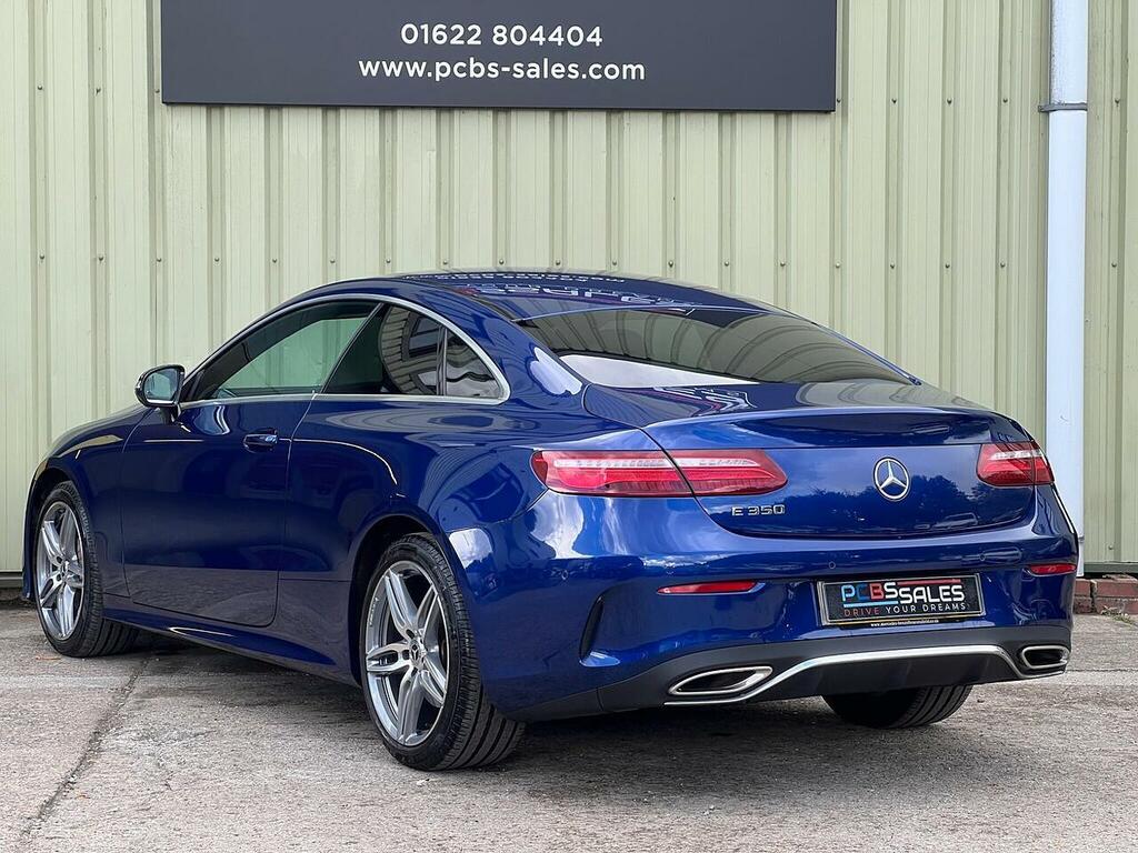 Mercedes-Benz E Class 2.0 E350 Amg Line Coupe G-tronic Euro Blue #4