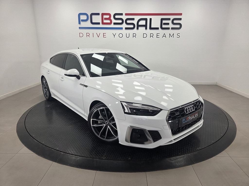 Audi A5 2.0 Tdi 40 S Line Sportback S Tronic Qu White