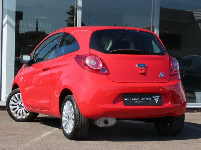 Ford KA 2014 1.2 Zetec Hatchback Euro 5 Red #4