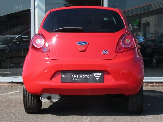 Ford KA 2014 1.2 Zetec Hatchback Euro 5 Red #3