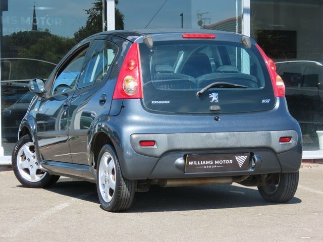 Peugeot 107 2010 1.0 12V Urban Hatchback 2 Tronic E Blue #5