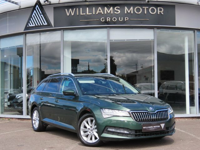Skoda Superb 2019 1.6 Tdi Se Technology Estate Dsg E Green