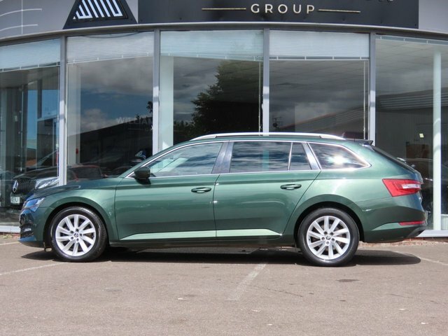 Skoda Superb 2019 1.6 Tdi Se Technology Estate Dsg E Green #6