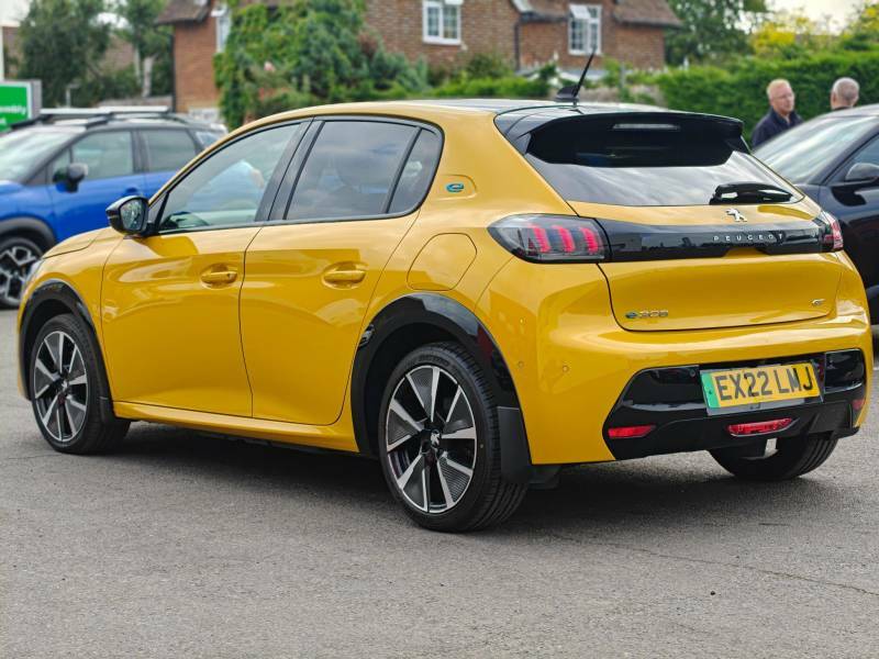 Peugeot e-208 50Kwh Gt Premium - 2022 22 EX22LMJ Yellow #5