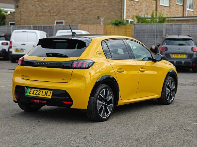 Peugeot e-208 50Kwh Gt Premium - 2022 22 EX22LMJ Yellow #3
