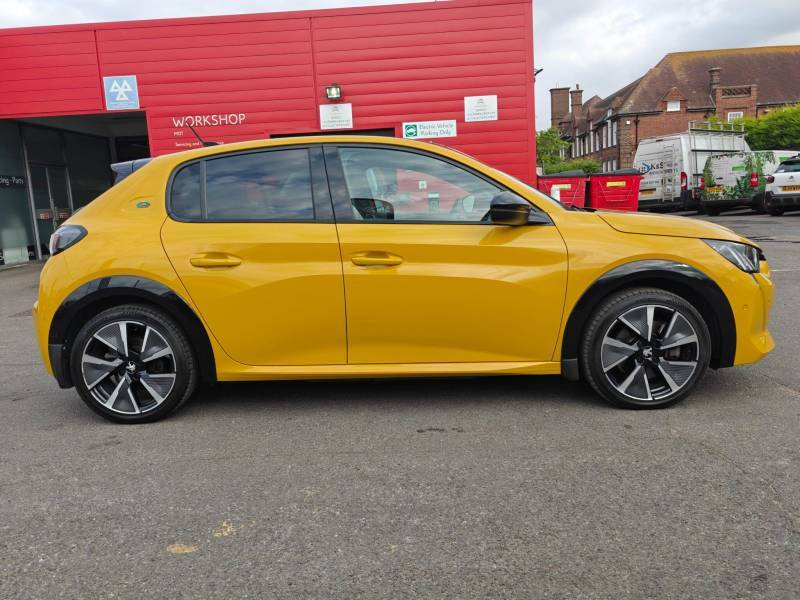 Peugeot e-208 50Kwh Gt Premium - 2022 22 EX22LMJ Yellow #2