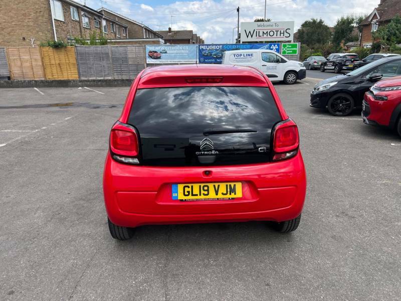 Citroen C1 1.0 Vti Flair Euro 6 Red #4