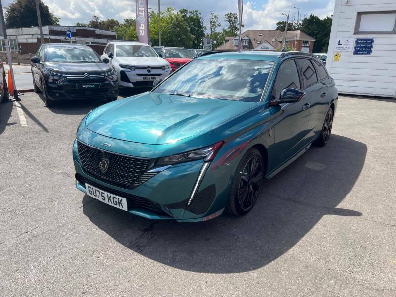 Peugeot 308 SW 1.5 Bluehdi Gt Eat Euro 6 Ss Blue #2