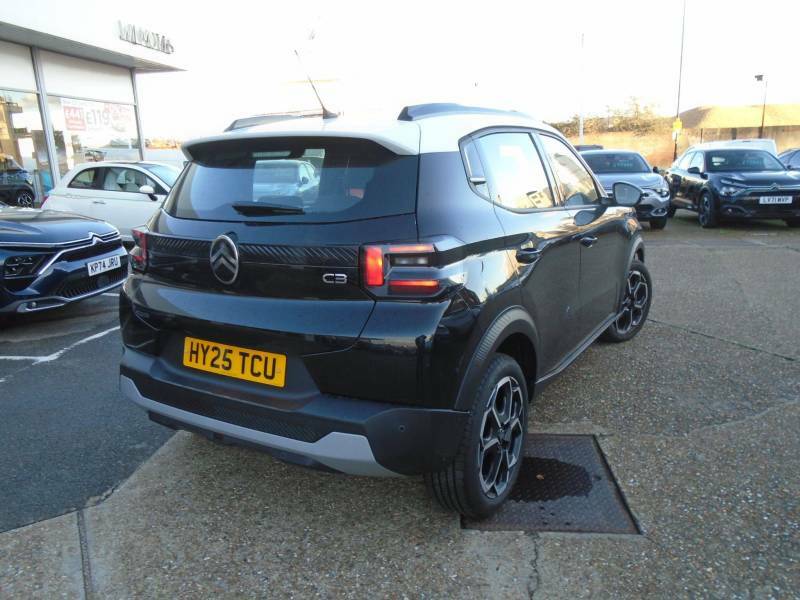 Citroen C3 1.2 Turbo Plus Euro 6 Ss Black #5