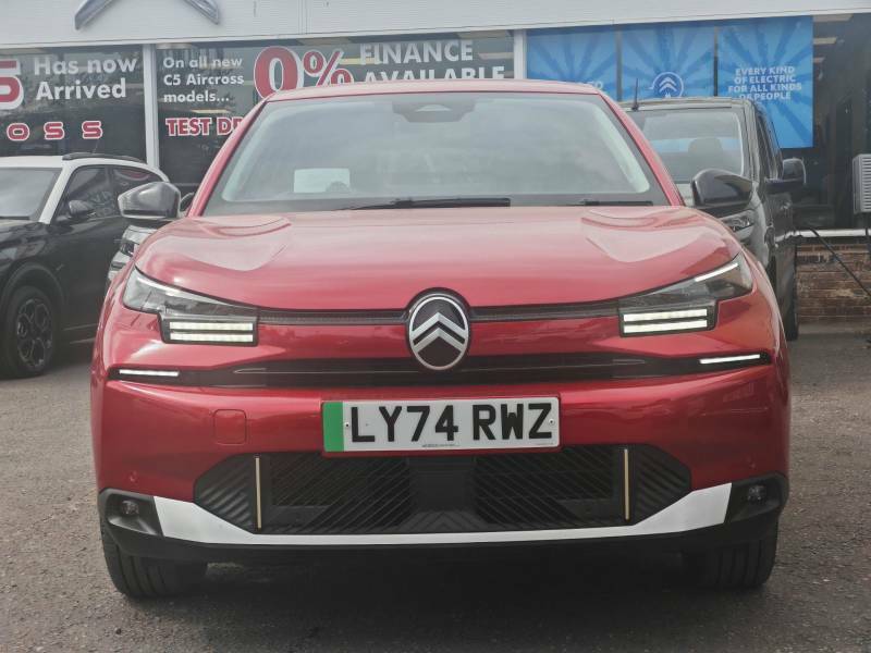 Citroen e-C4 Extended Range 54Kwh Max 7.4Kw Charger LY74RWZ Red #2