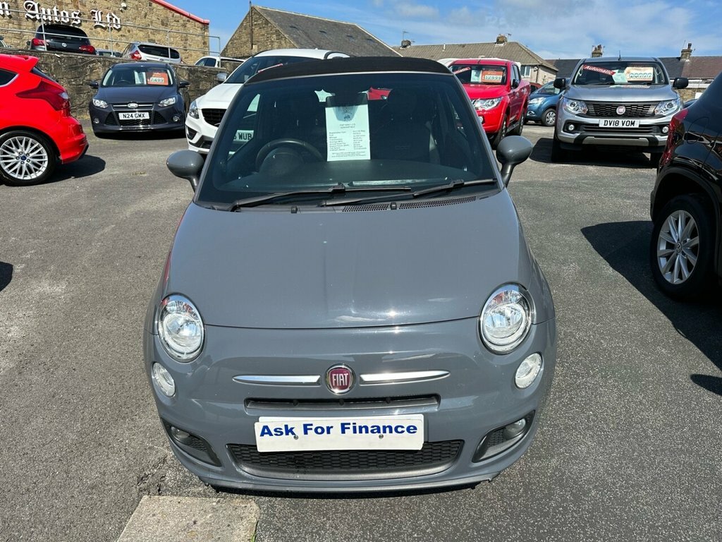 Fiat 500C Convertible Grey #2