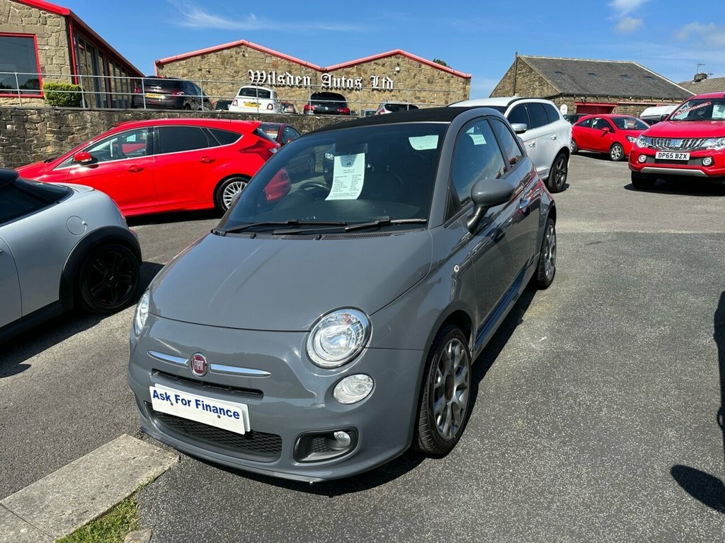 Fiat 500C Convertible Grey