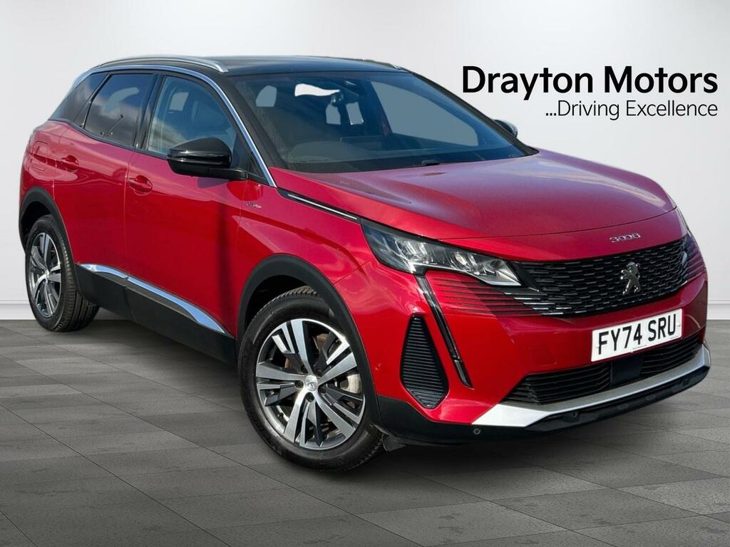 Peugeot 3008 1.6 13.2Kwh Allure Premium Suv Plug-i Red