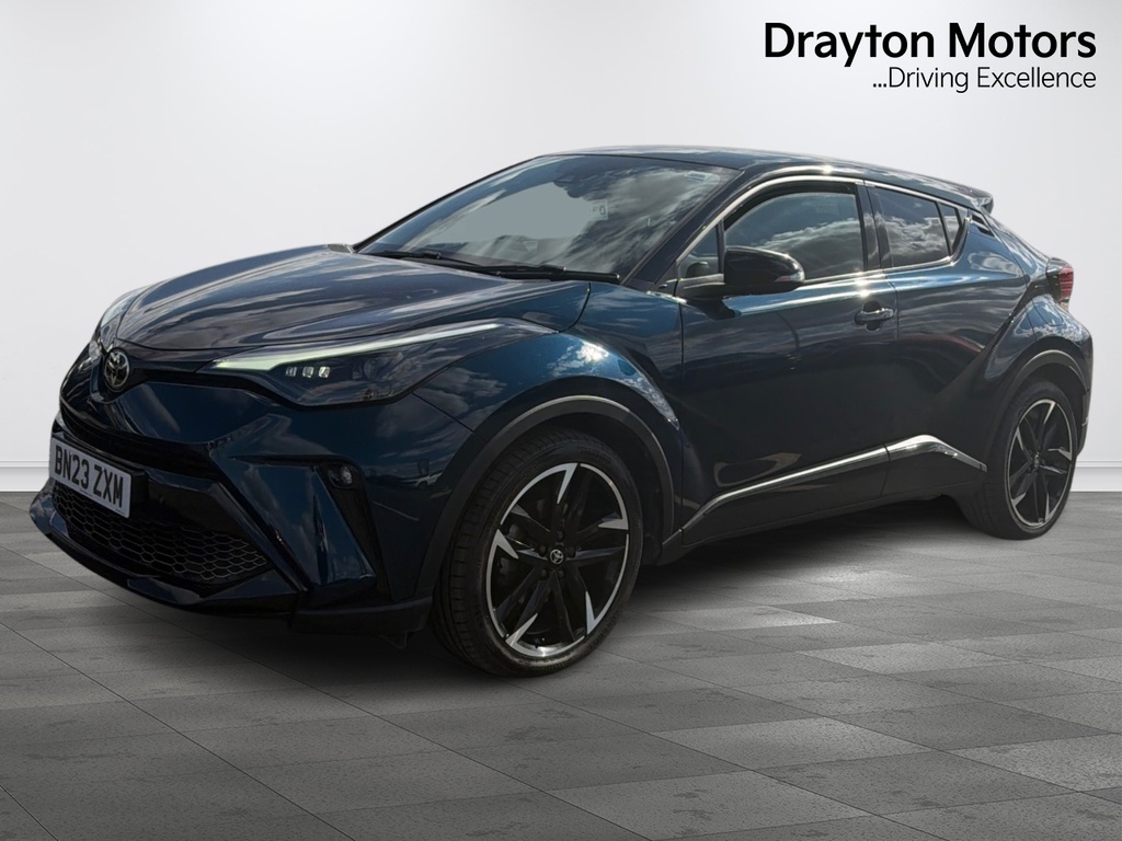 Toyota C-Hr 2.0 Vvt-h Gr Sport Suv Hybrid Cvt Euro BN23ZXM Blue #4