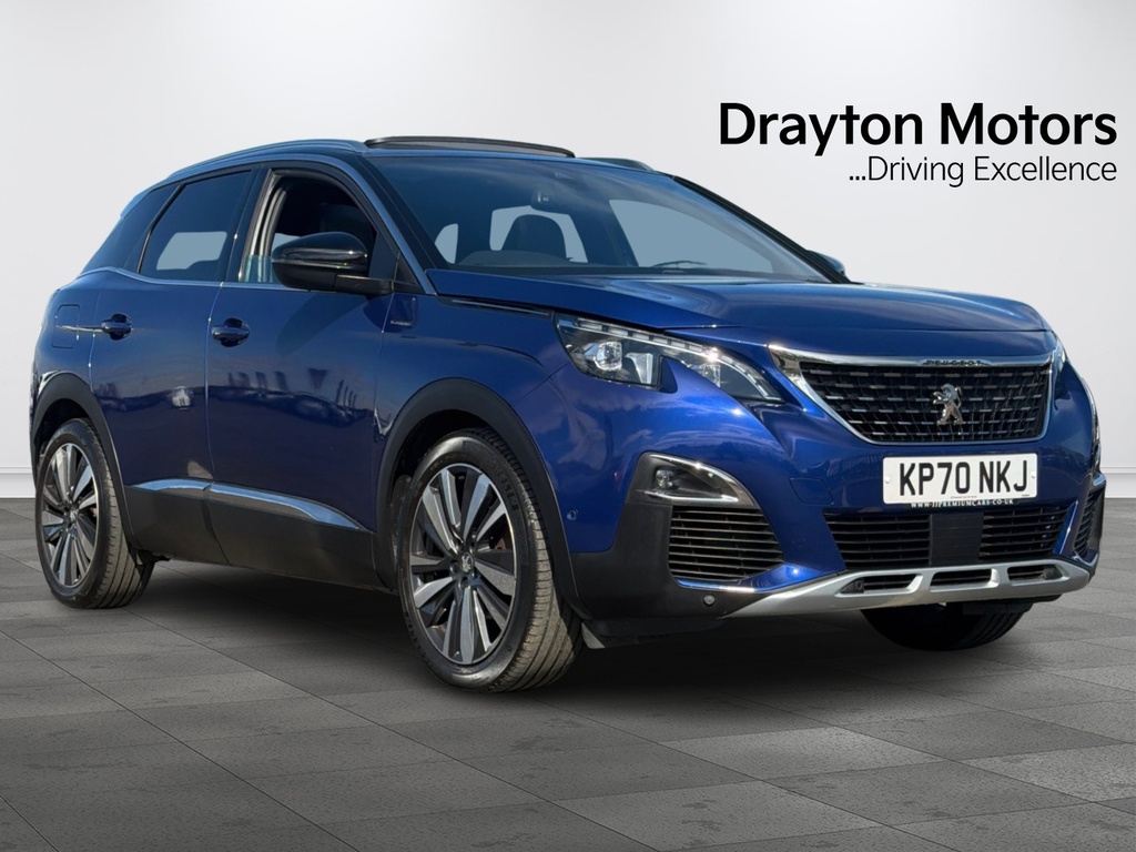 Peugeot 3008 1.5 Bluehdi Gt Line Premium Suv Eat Eur KP70NKJ Blue