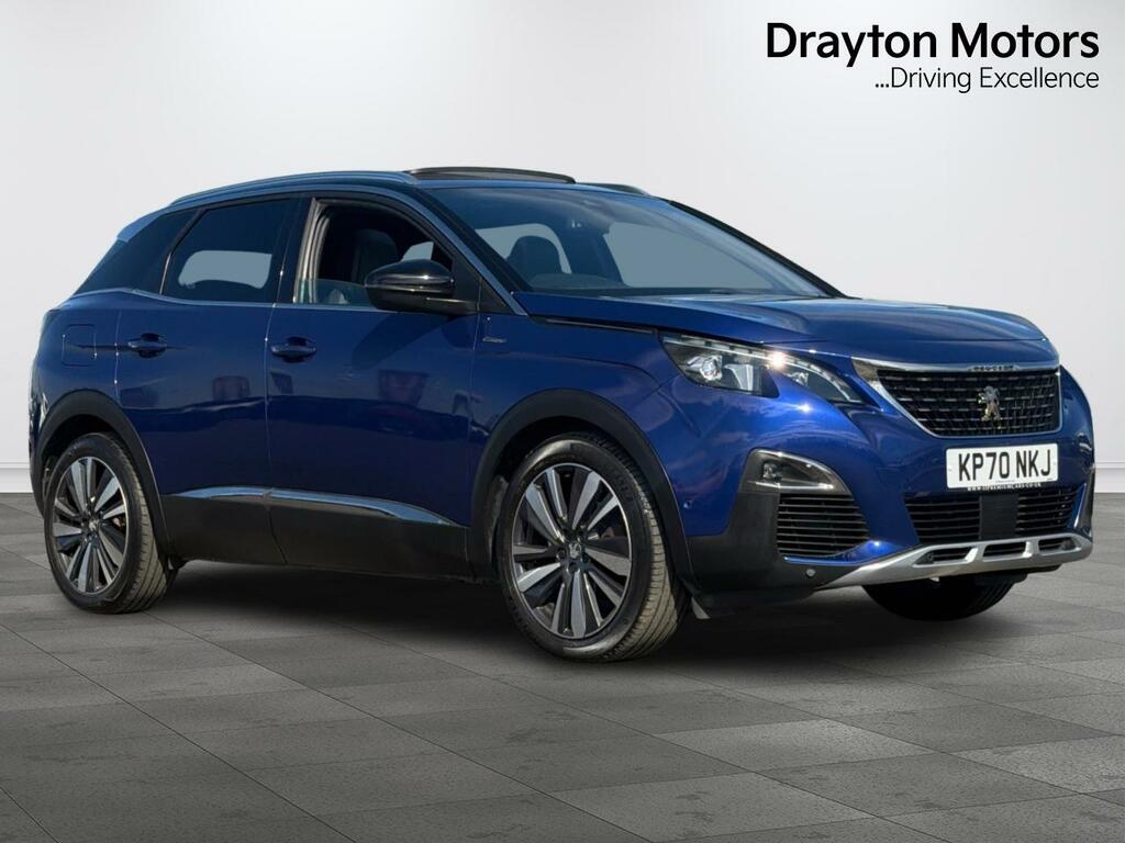 Peugeot 3008 1.5 Bluehdi Gt Line Premium Suv Eat Eur KP70NKJ Blue #4