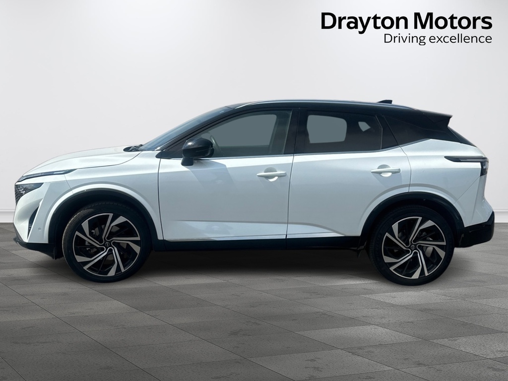 Nissan Qashqai 1.5 H E-power Tekna Suv Hybrid Eu AK75GJZ White #5